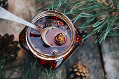Pine cone Syrup
