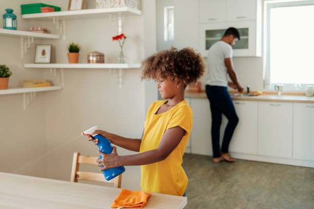 istock Keeping their home clean and shining 1271771802