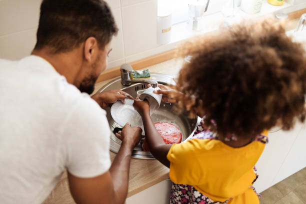 istock Cleaning is much more fun when we do it together 1271772368