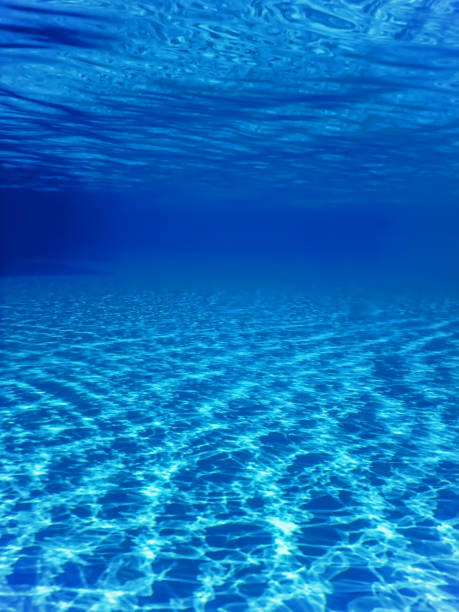 istock Swimming Pool water. Ripple Water. Sun Reflection background. 1271773711