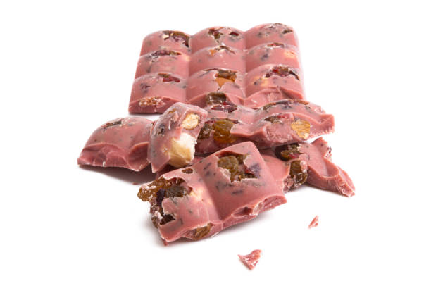 istock pink fruit chocolate with nuts and fruits 1271780139