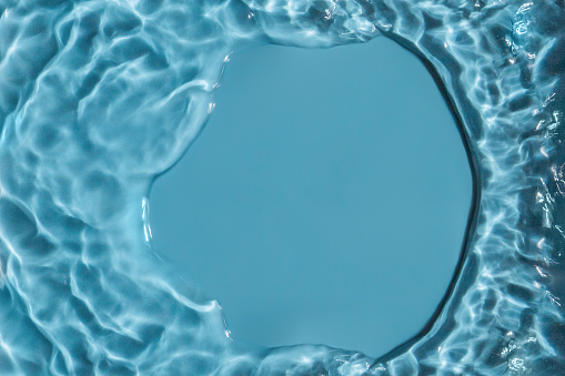 Water texture with a hole.