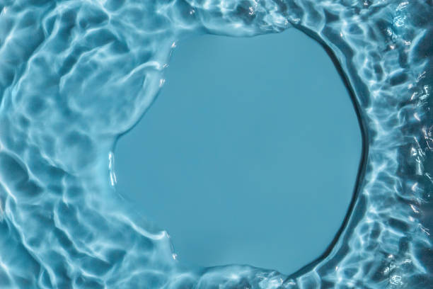 Water texture with a hole. Water texture with a hole. water rings stock pictures, royalty-free photos & images