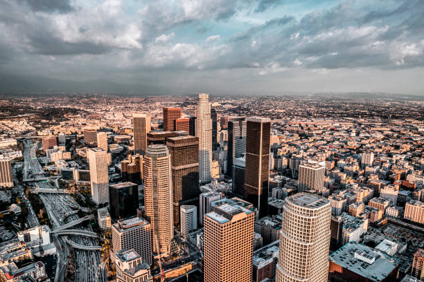 istock Magical sky over Downtown Los Angeles 1271789370