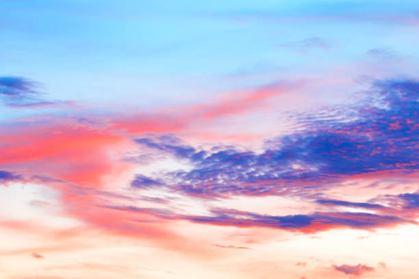 istock beautiful colorful sky and cloud in twilight time background 1271796867