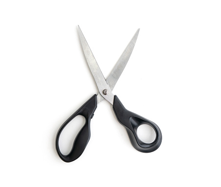 a hand with scissors
