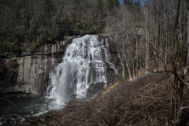 istock Rainbow Falls in North Carolina 1271819070