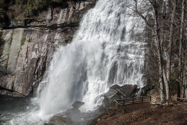 istock Rainbow Falls in North Carolina 1271819074