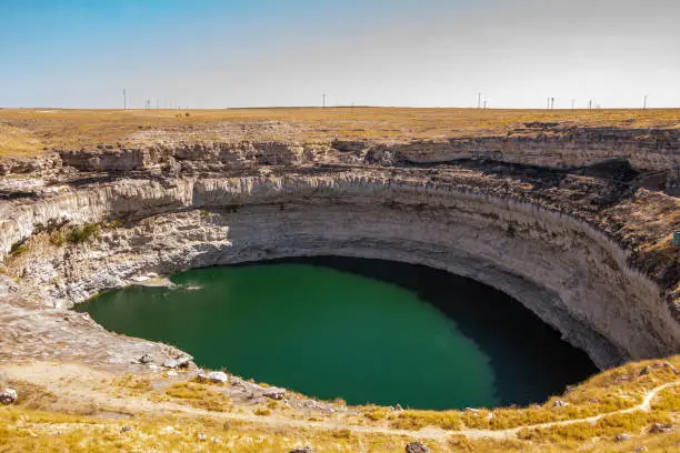 Photo of Obruk Lake in Obruk village of Konya