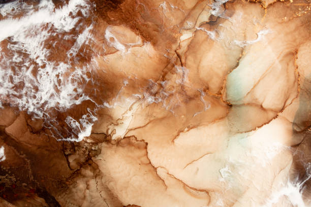 istock marble texture art background ink water brown 1271843881