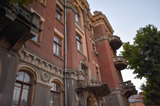 istock An old, abandoned very beautiful building 1271864557