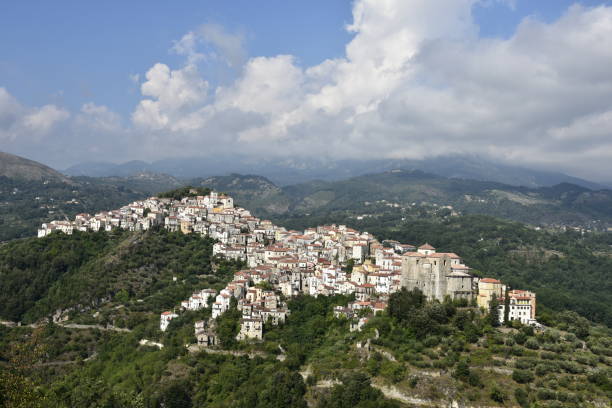 istock The old town of Rivello, Italy. 1271875656