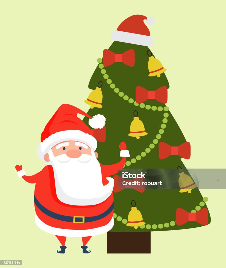 Chúc Mừng Ông Già Noel Chúc Merry Xmas Hình minh họa Sẵn có - Tải ...