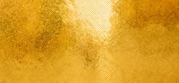 istock Gold tile mosaic wall glitter background texture Luxury and Elegant 1271891059