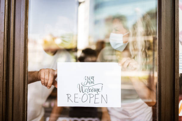 istock We're now open for business 1271896249