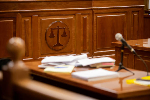 istock Balance sign in court 1271902148