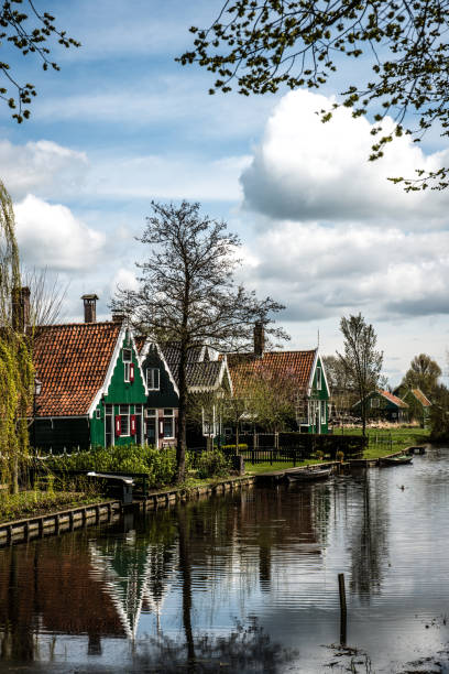 istock Small Houses In Netherlands Countryside 1271905167