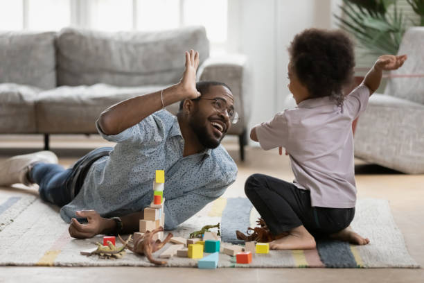 istock Cheerful multiracial family having fun on weekend. 1271905917