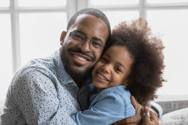 istock Affectionate mixed race family enjoying sweet tender moment. 1271905972