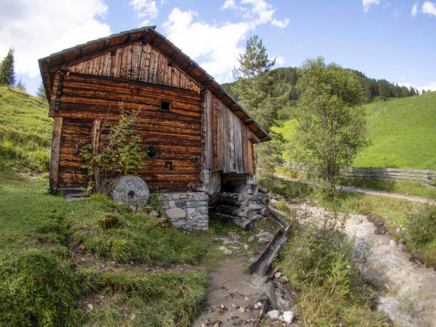 istock water mill valley in dolomites Longiaru badia valley 1271914317