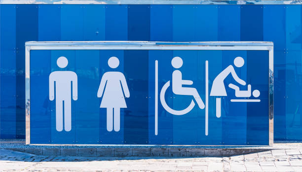 istock Public toilet station. 1271915614