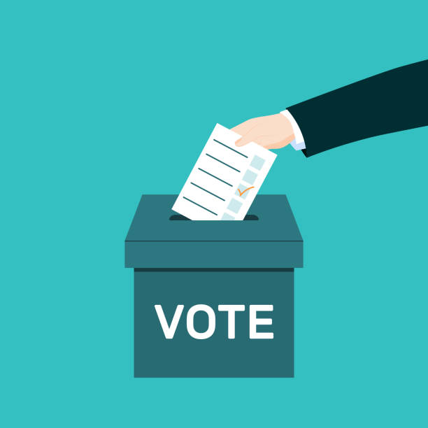 istock Hand puts the ballot in the ballot box. 1271915823