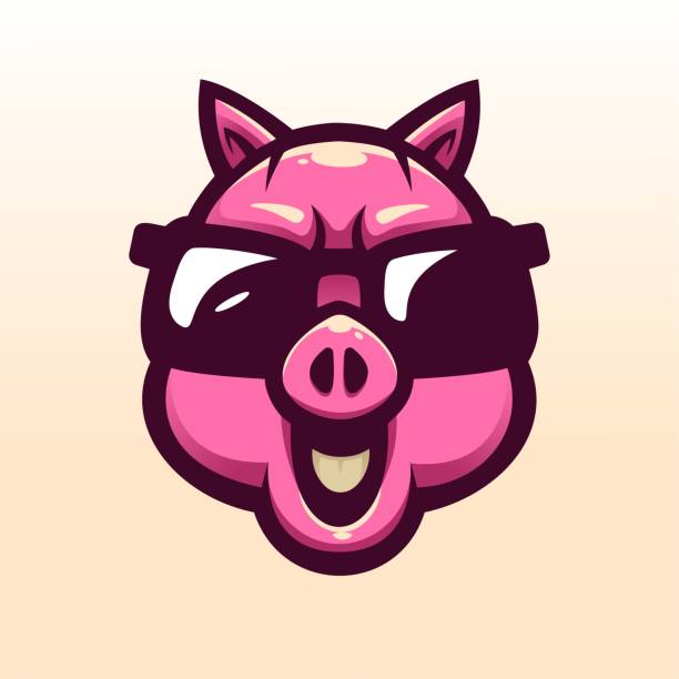 ilustraciones, imágenes clip art, dibujos animados e iconos de stock de cerdo - tusk