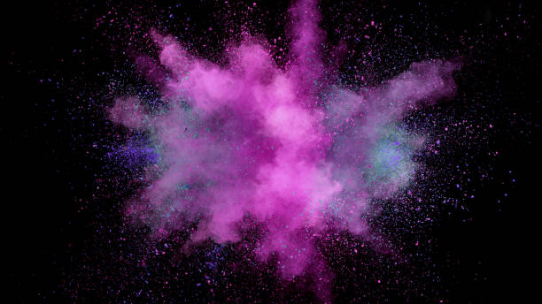 istock Colorful abstract powder background with color spectrum 1271924077