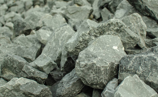 istock Pile of rocks materials constraction background 1271935003