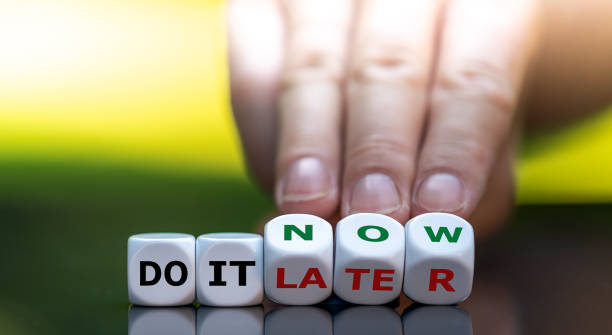 istock Hand turns dice and changes the expression 