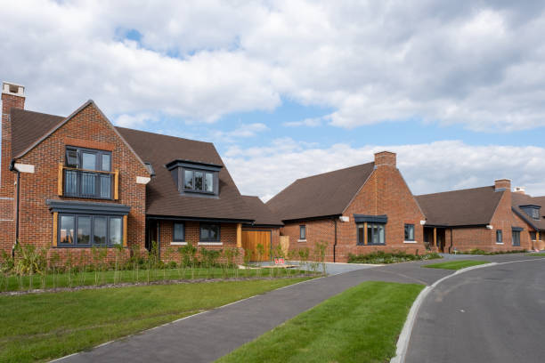 istock Newly built detached houses 1271941094