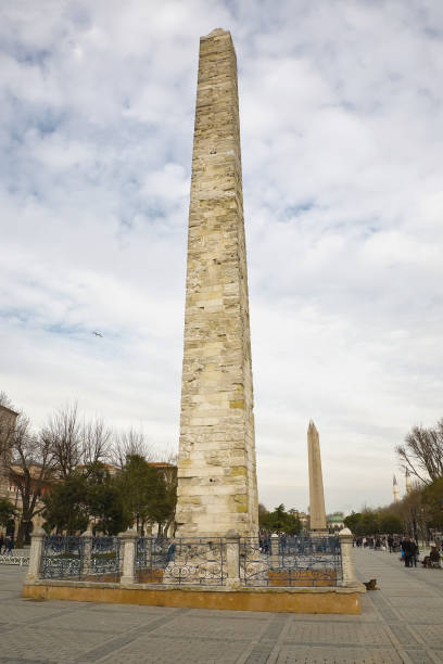 istock Ancient Egyptian obelisk in Istanbul City 1271951929