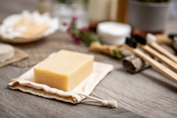 istock Eco luxury toiletries - vegan soap 1271957543