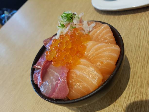 istock Fresh salmon and tuna 1271958526