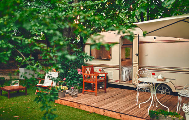 istock Traveling with motor home 1271958529