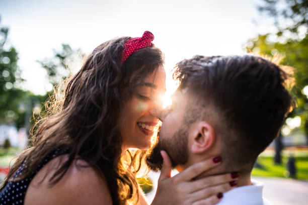 istock Nose to nose 1271959397
