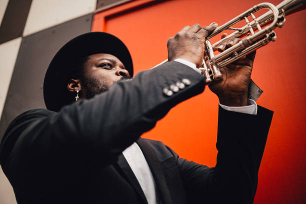istock The trumpet player 1271959588