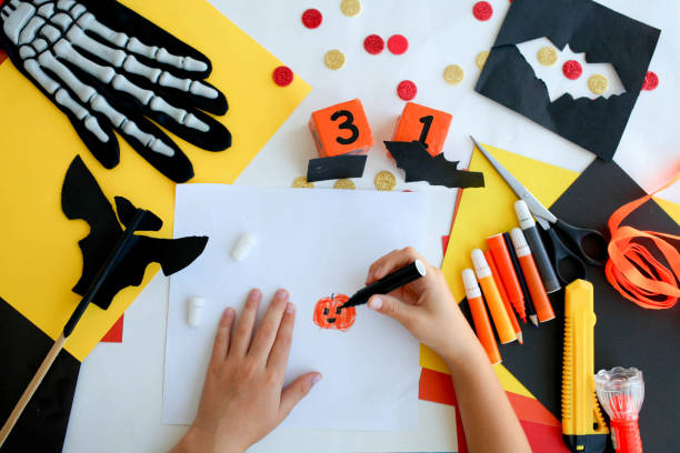 istock Handicraft. The concept for Halloween. DIY. 1271959930