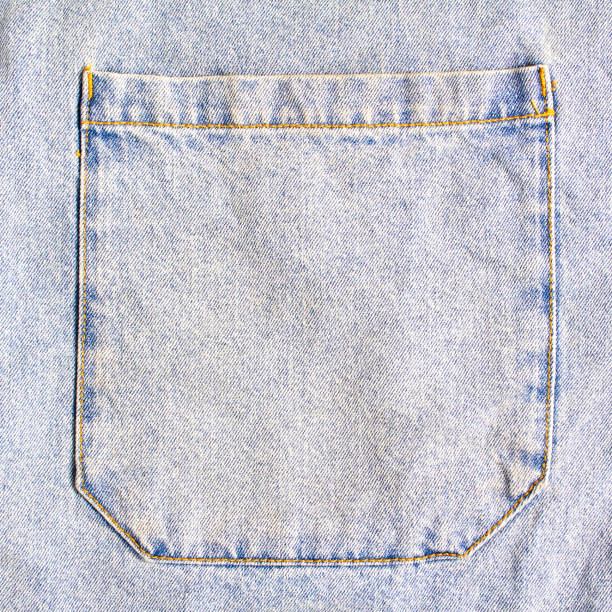istock jeans pocket texture closeup. light blue denim background. square frame 1271972970