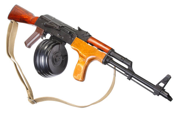 istock AK 47 assault rifle with 75 round drum magazine 1271985341