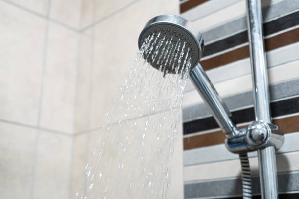 istock Shower head. Shower room. Plumbing close up 1271994961