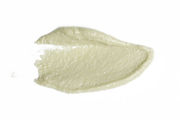 istock Creamy cosmetics products smeared on white 1272006786