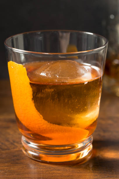 istock Boozy Refreshing Rye Whiskey Vieux Carre Cocktail 1272009637