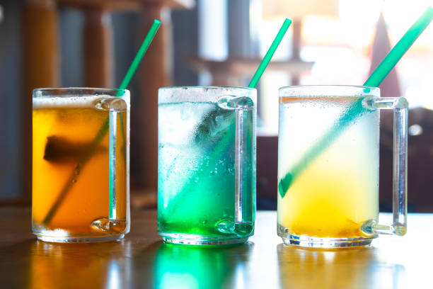 istock Cold soda juice on the table 1272040291