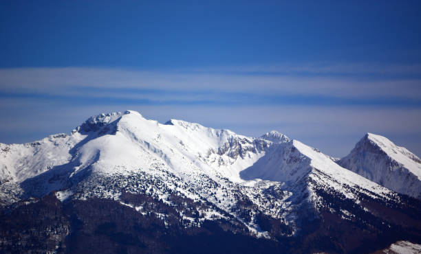istock Snow on the Alpago mountains, in Belluno, Italy 1272044594