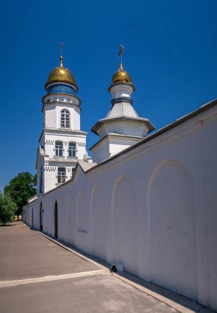 Saint Sava the Sanctified Monastery in Melitopol, Ukraine Melitopol, Ukraine 07.24.2020. Saint Sava the Sanctified Monastery in Melitopol on a sunny summer day melitopol stock pictures, royalty-free photos & images