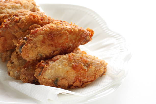 istock Korean food, homemade deep fried chicken 1272062388