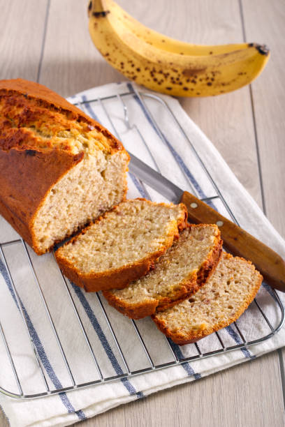 istock Banana loaf, sliced 1272062416