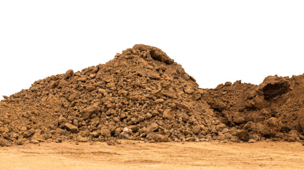 istock Pile of soil on the ground. 1272064711