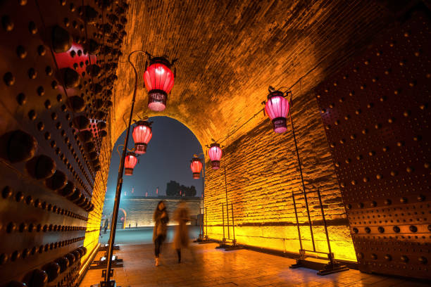 Chinese ancient architecture，Brick, Built Structure, Xi'an, east Asia